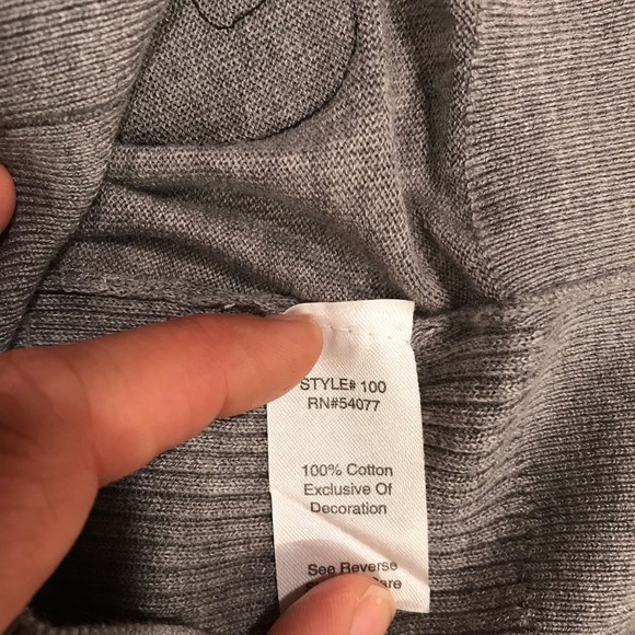 CAbi Cardigan grey with black lace detail sz small - Picture 8 of 8